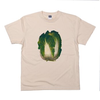 野菜シリーズ　白菜　おもしろTシャツ　ユニセックスS〜XLサイズ　Tcollectorの画像