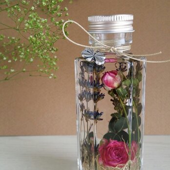 ハーバリウム　真っ赤なバラ２♪