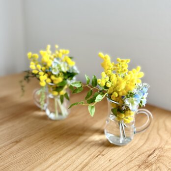 Flower glass arrange Plumeriaの画像