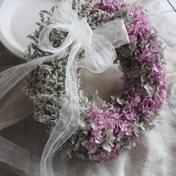 あじさい＆タタリカのリース