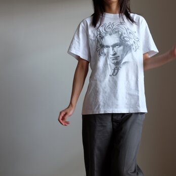 Ja ja ja Ja~~n♪ 5.6oz Tシャツ 2 colors / ベートーベンの画像