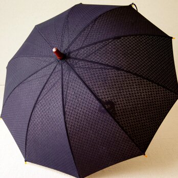 天然藍染めの日傘 　再販