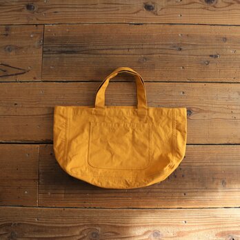 hanpu A4-tote : mustard :の画像