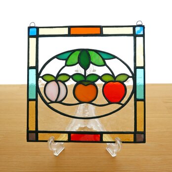 ステンドグラス ミニパネル フルーツ(ii) 15cmの画像