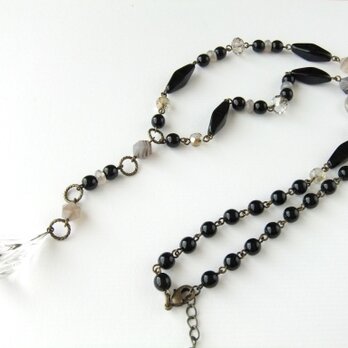 SALE　Necklace　アクリル　ドロップ（N1160)の画像