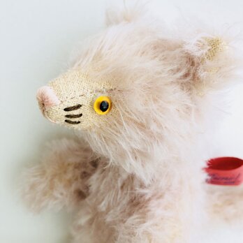 シャトン・コットンピーチ 子猫のぬいぐるみ プレゼント 贈り物 バースデーギフトの画像