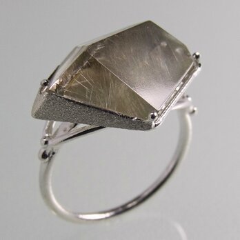 シルバールチル SilverRutile Ringの画像