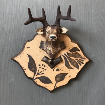 鹿のキーフックの画像