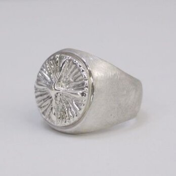 cross button ring（sv）の画像