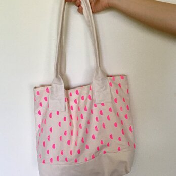 pink moon / tote bagの画像