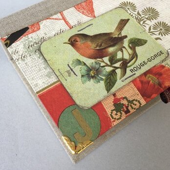 鳥を愛する人のためのブック型BOX（深め）の画像