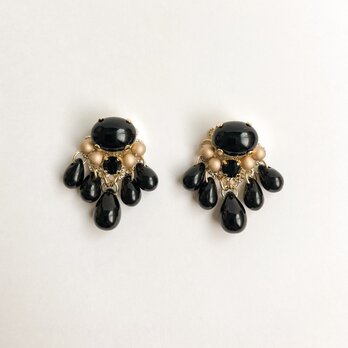 Black bijou ピアス/イヤリングの画像