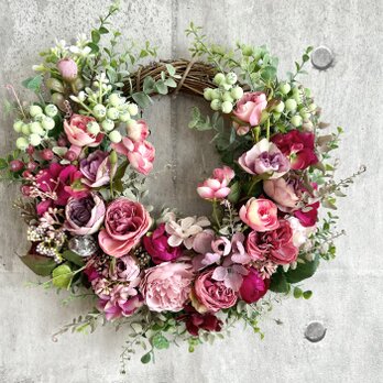 Rose garden wreathの画像