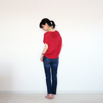 ◆即納◆Grumium[グルミウム] フォルム・トップス3 / クリア・レッド / Mサイズ