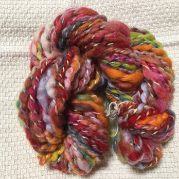 【手紡ぎ糸(スピンドル)の販売です✨】  メリノウール 32g