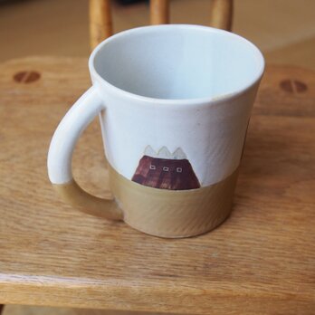 house模様のコーヒーカップの画像