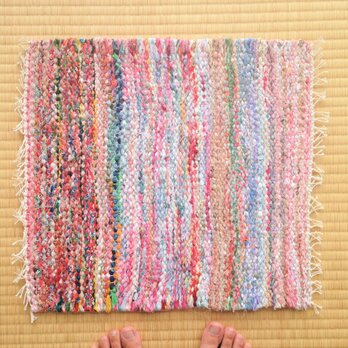 裂き織りマットEの画像