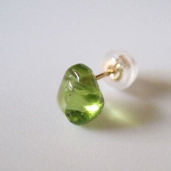 ペリドットのピアス/arizona　片耳　［K１０］