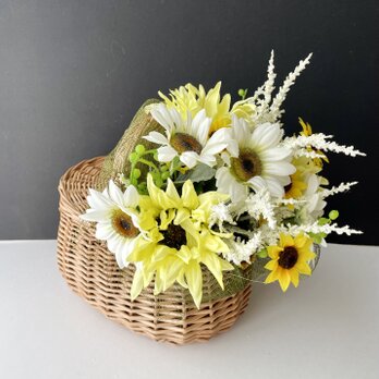 Flower basket&bouquet "「受注制作」の画像