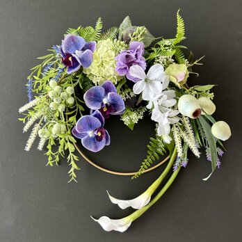 Green ring wreath IIVの画像