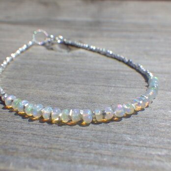 Opal & Silver Bracelet　＊sv925＊の画像