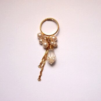 crystal pinky ringの画像