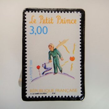 フランス　童話切手ブローチ3866の画像