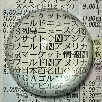 ✨くるみ工房は、ホテル日航新潟様へ納めさせて頂いてます✨実用新案技術  磁石一体ガラスペーパーウエイトの画像