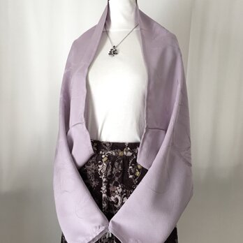 正絹反物 マーガレット ストール 長袖  羽織りもの 着物リメイクの画像