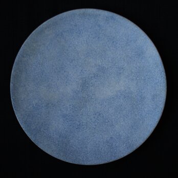 5寸皿　ブルー　齋藤一