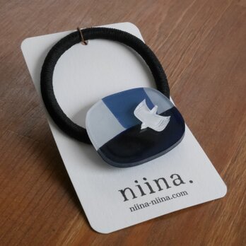 鳥のヘアゴム（S）