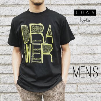 《Men’s》DRAWER Tee【BLACK】の画像