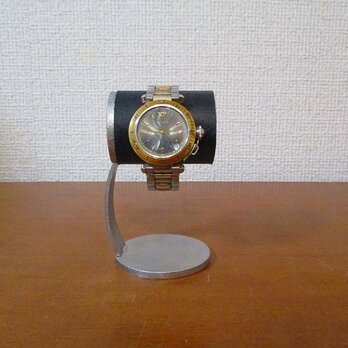 ウオッチスタンド　かわいい腕時計デスクスタンド　ブラックの画像
