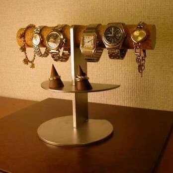 プレゼントに　4～6本掛け腕時計ディスプレイスタンド　の画像