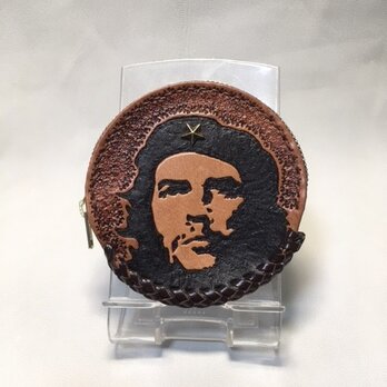 本革チェ・ゲバラのコインケースの画像