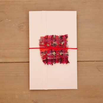 手織り　ほんのきもちのお祝い封筒の画像