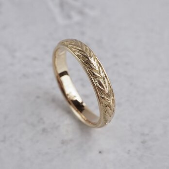 K18 Rosemary wreath ring [R075K18]の画像