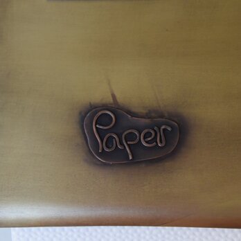送込・真鍮製トイレットペーパーホルダーの画像