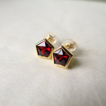 Ｋ18　Garnet Pentagon　Pierceの画像