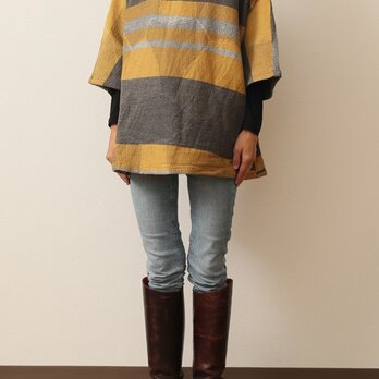 fuwa-T half sleeves wool70 cotton30の画像