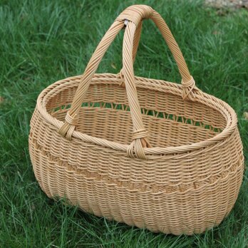 大きなバスケット（透かし）