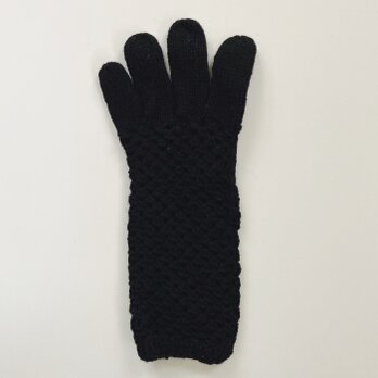 netting gloves（黒）の画像