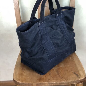 army duc gather  bag M navyの画像