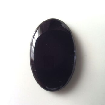 【sale】ブラックオニキス　35mm　ルースの画像