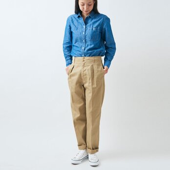 【再入荷】【送料無料】HANDROOM WOMEN'S インタック チノトラウザーズ　3サイズの画像