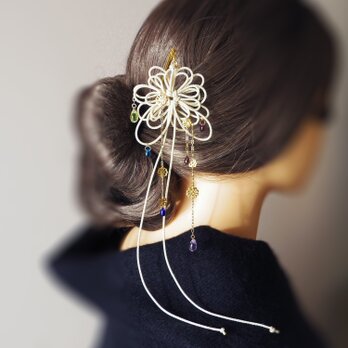 かんざし「綾と瑠璃」