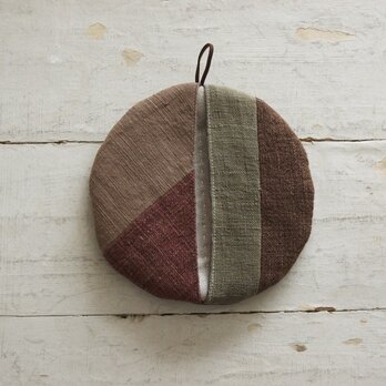 鍋敷きにもなる鍋つかみ #04