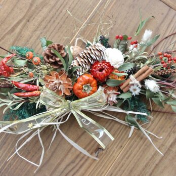 ☆Look☆horizontal wreath of winnterの画像