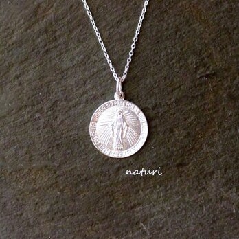 【medaille】sv925 miraculous medal necklaceの画像