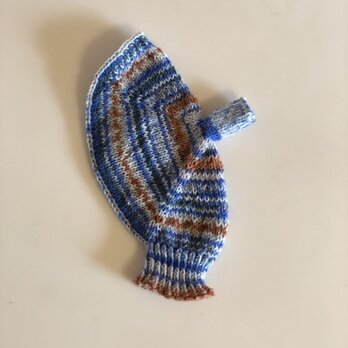 №39送料込手編み手袋の画像